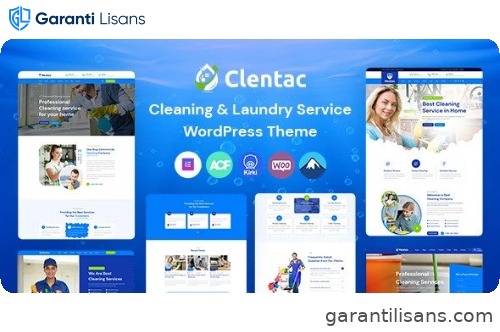 Clentac – Cleaning Services WordPress Theme