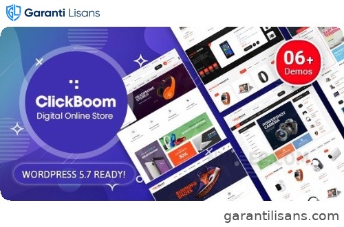 ClickBoom – Digital Store WooCommerce WordPress Theme (6+ Homepage Designs)