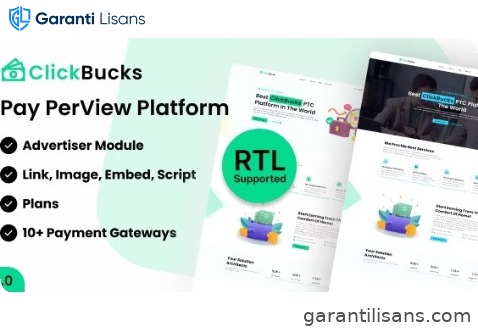 ClickBucks – Pay Per View Platform