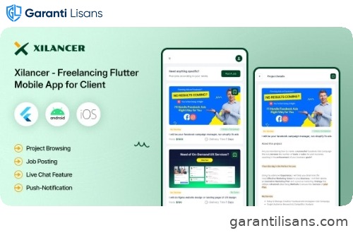 Client Flutter Mobile App – Xilancer Freelancer Marketplace Platform