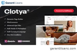 Clotya – Fashion Store eCommerce Theme