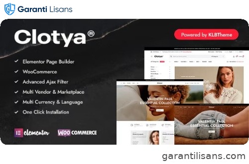 Clotya – Fashion Store eCommerce Theme