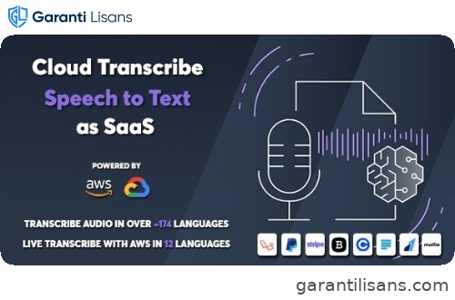 Cloud Transcribe – Speech to Text as SaaS