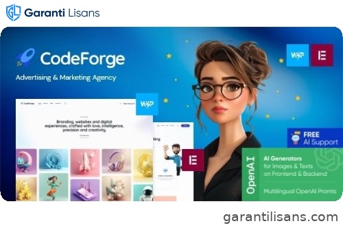 CodeForge – IT Company WordPress Theme