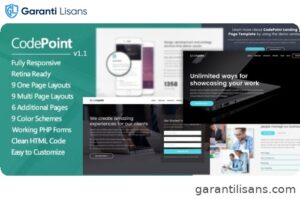 CodePoint – Multi-Purpose Landing Page WordPress Theme