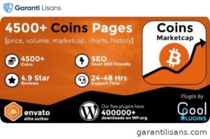 Coins MarketCap – WordPress Cryptocurrency Plugin