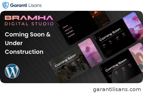 Coming Soon & Under Construction WordPress Theme – Bramha