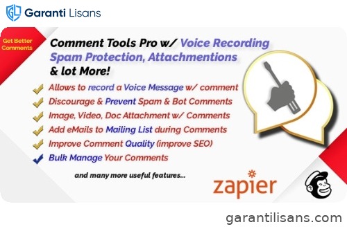 AI Auto Comment Reply and other Tools with Auto Moderation, Spam Protection, Attachment
