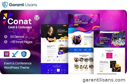 Conat | Event & Conference WordPress Theme + RTL Ready