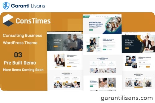 ConsTimes – Consulting Business WordPress Theme