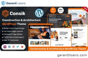Consik – Construction & Architecture WordPress Theme