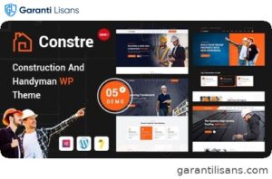 Constre – Construction, Building & Handyman Services WordPress Theme