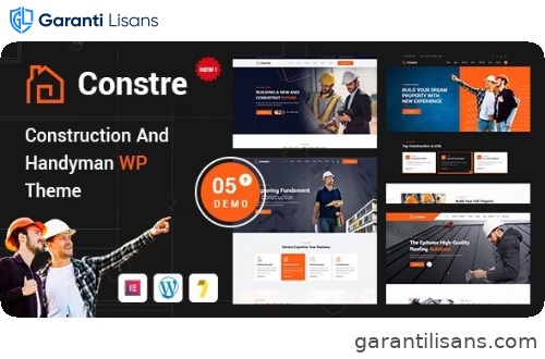 Constre – Construction, Building & Handyman Services WordPress Theme