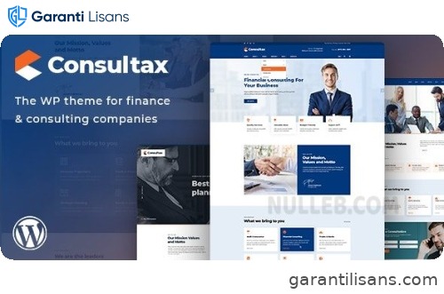 Consultax – Financial & Consulting WordPress Theme