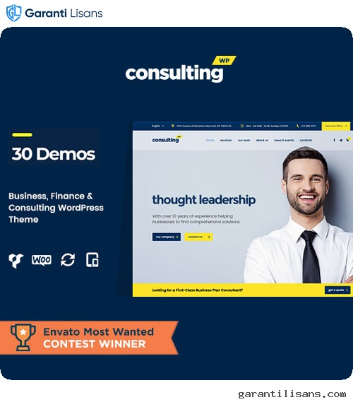 Consulting – Business Finance WordPress Theme