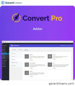 Convert Pro Addon