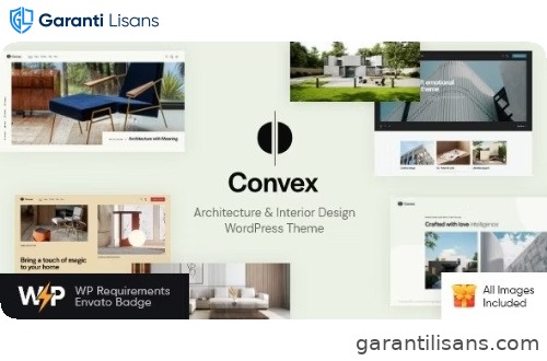 Convex – Architecture & Interior Design WordPress Theme