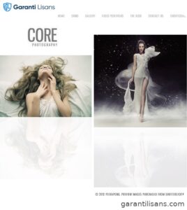 Core Minimalist Photography Portfolio