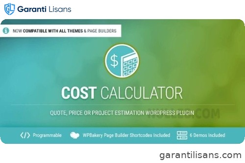 Cost Calculator WordPress