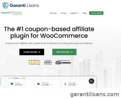 Coupon Affiliates for WooCommerce PRO