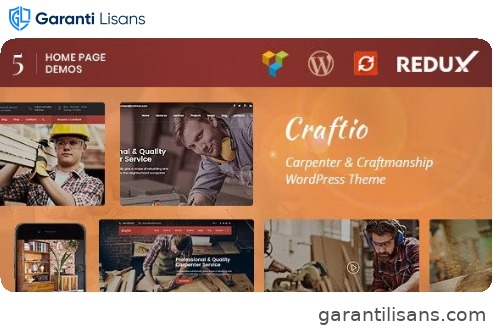 Craftio – Carpenter WordPress Theme