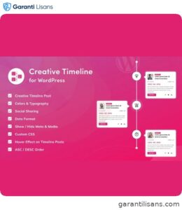 Creative Timeline for WordPress