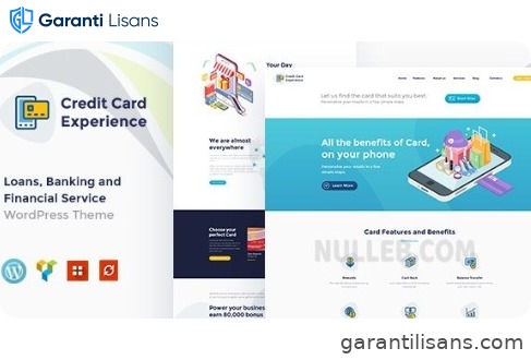 Credit Card Experience | Loan Company and Online Banking WordPress Theme