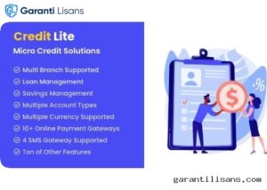 Credit Lite – Multi Branch Loan & Savings Management System