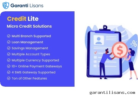 Credit Lite – Multi Branch Loan & Savings Management System