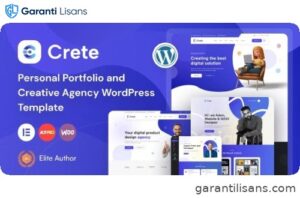 Crete – Personal Portfolio and Creative Agency WordPress Theme