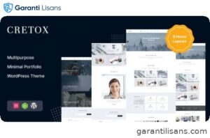 Cretox – Multipurpose Minimal Portfolio WordPress Theme