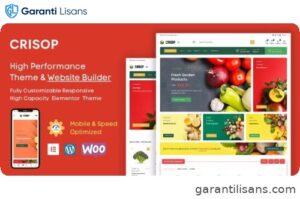 Crisop – Elementor Grocery Store & Organic Food WooCommerce Theme