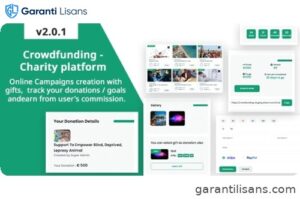 Crowdfunding – Fund raising platform / Charity / Donation