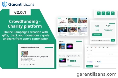 Crowdfunding – Fund raising platform / Charity / Donation