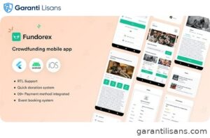 Fundorex – Crowdfunding Platform Flutter Mobile App