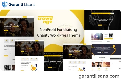 Crowdngo – Fundraising Charity WordPress Theme
