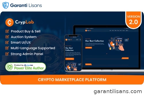 CrypLab – Crypto Marketplace Platform