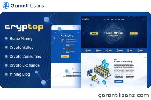 CrypTop – ICO Landing and CryptoCurrency WordPress Theme