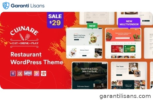Cuinare – Multivendor Restaurant WordPress Theme