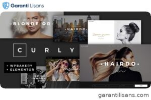 Curly – A Stylish Theme for Hairdressers and Hair Salons