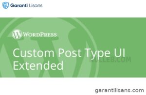 Custom Post Type UI Extended