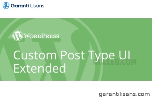 Custom Post Type UI Extended
