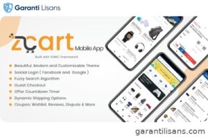Customer App for zCart Multi-vendor Marketplace | Mobile