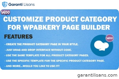 Customize Product Category for WPBakery Page Builder