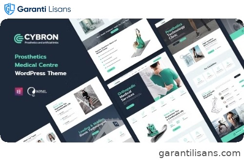Cybron – Prosthetics Medical Center WordPress Theme