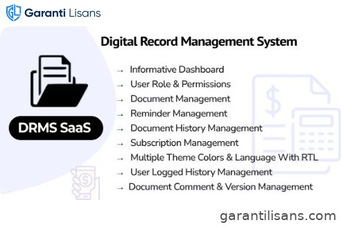 DRMS SaaS – Digital Record Management System