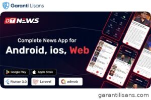 DTNews – Flutter News App ( Web – Android – iOS ) with Admin panel
