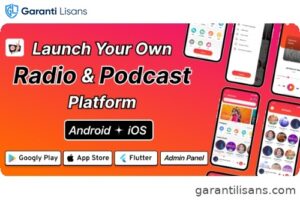 DTRadio – Online Radio, Podcasts & Live Events Flutter App (iOS – Android) with admin panel