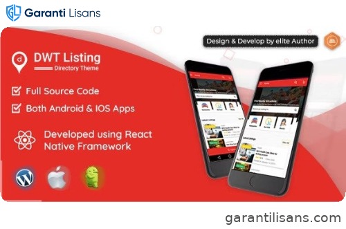 DWT Listing – Directory & Listing React Native App
