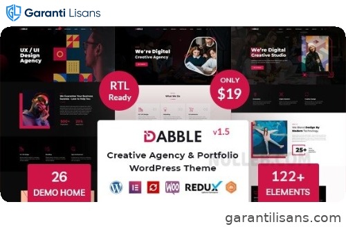 Dabble – Creative Agency & Portfolio WordPress Theme